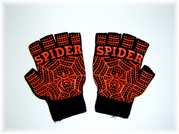 ถุงมือขี่มอเตอร์ไซค์ นิ้วตัด ลาย SPIDER ถุงมือขี่มอเตอร์ไซค์ นิ้วตัด ลาย SPIDER